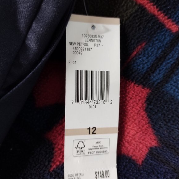 JONES NEW YORK Navy Career Dress Trousers/Pants - Picture 11 of 11